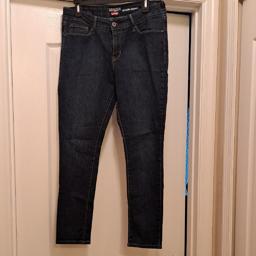 Denizen from Levi's Dark Denim Skinny Jeans